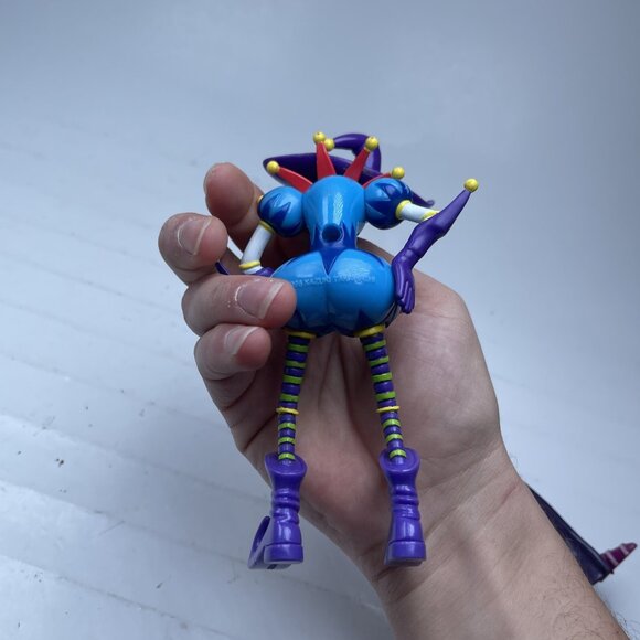 VINTAGE  Saggi The Clown + Dark Magician Yu Gi Oh Action 1996 Kazuki Takahashi - Picture 14 of 16